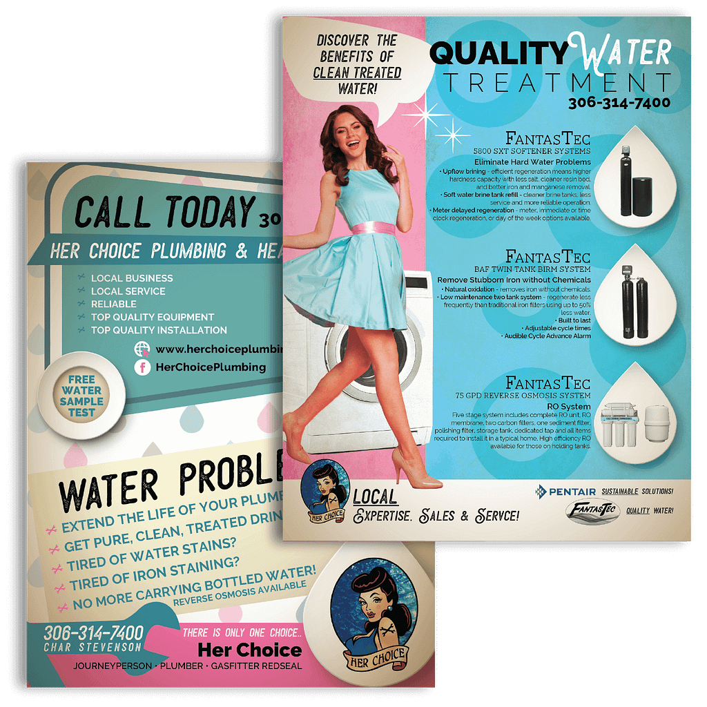 Her Choice Plumbing Flyer 750x750