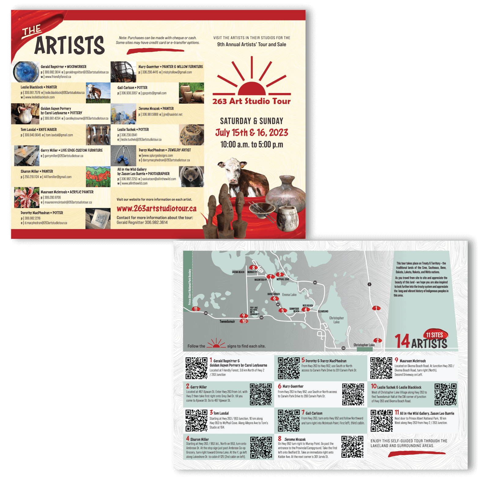 263 Art Studio Tour Brochure 750x750